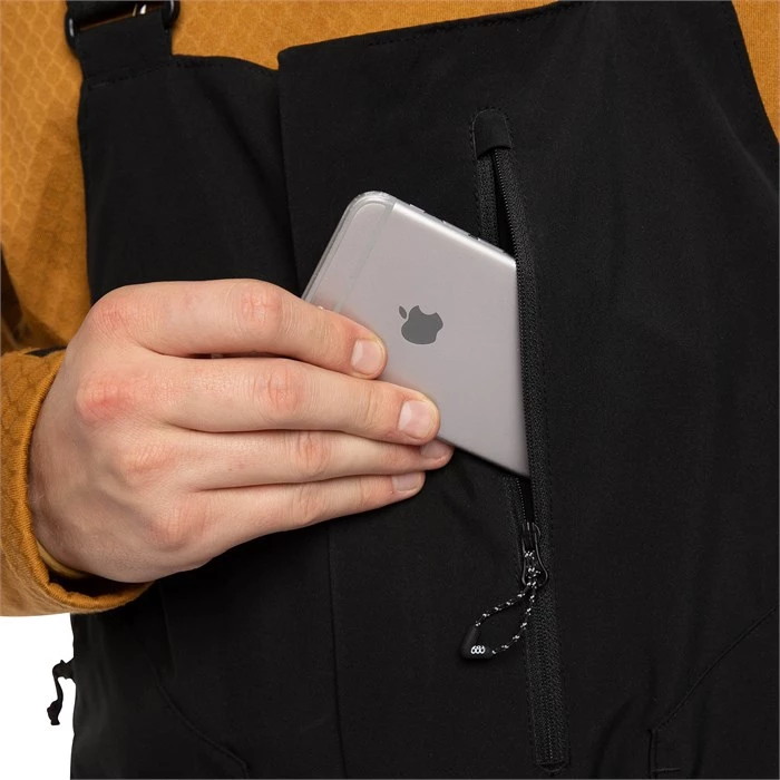 686 GLCR Hydrastash Double Black Thermagraph Bibs - Women's 6 686 GLCR Hydrastash Double Black Thermagraph Bibs - Women's - Image 4