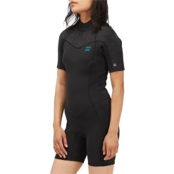 Billabong 2/2 Synergy Back Zip Short Sleeve Spring Suit - Women's -Deals 686 Store billabong 2 2 synergy back zip short sleeve spring suit women s 4