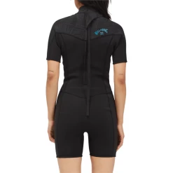 Billabong 2/2 Synergy Back Zip Short Sleeve Spring Suit - Women's -Deals 686 Store billabong 2 2 synergy back zip short sleeve spring suit women s 5