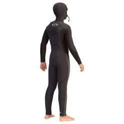 Billabong 5/4 Absolute Chest Zip Hooded Wetsuit - Boys' -Deals 686 Store billabong 5 4 absolute chest zip hooded wetsuit boys 5