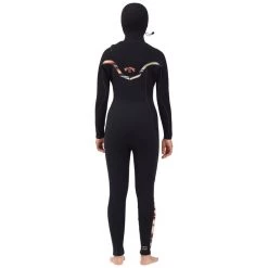 Billabong 5/4 Furnace Comp Chest Zip Hooded Wetsuit - Women's -Deals 686 Store billabong 5 4 furnace comp chest zip hooded wetsuit women s 2