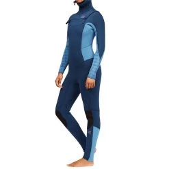 Billabong 5/4 Synergy Chest Zip Hooded Wetsuit - Women's -Deals 686 Store billabong 5 4 synergy chest zip hooded wetsuit women s 4