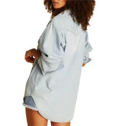 Billabong Headed West 2 Long-Sleeve Demin Shirt - Women's -Deals 686 Store billabong headed west 2 long sleeve demin shirt women s 2