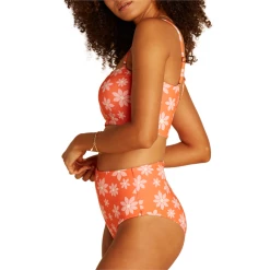 Billabong Out West Hi Retro Bikini Bottom - Women's -Deals 686 Store billabong out west hi retro bikini bottom women s 3