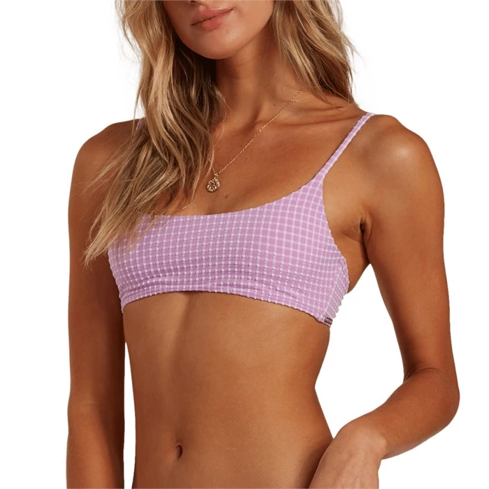 Billabong Surf Check Mini Crop Bikini Top - Women's 4 Billabong Surf Check Mini Crop Bikini Top - Women's - Image 2