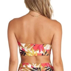 Billabong Tropic Nights Bandeau Bikini Top - Women's -Deals 686 Store billabong tropic nights bandeau bikini top women s 2