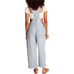Billabong Well Suited Denim Overalls - Women's -Deals 686 Store billabong well suited denim overalls women s 2