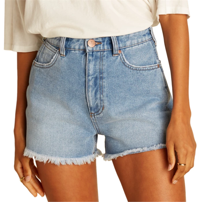 Billabong x Wrangler Showdown Demin Shorts - Women's 3 Billabong x Wrangler Showdown Demin Shorts - Women's